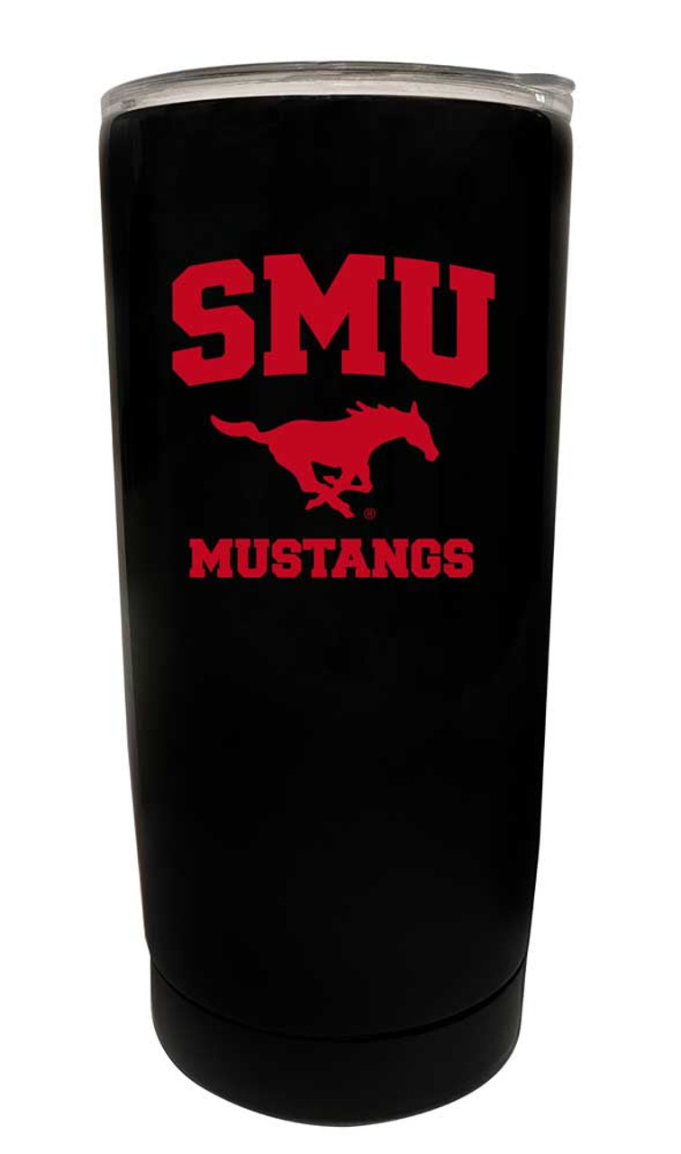 Southern Methodist University Choose Your Color Insulated Stainless Steel Tumbler Glossy brushed finish