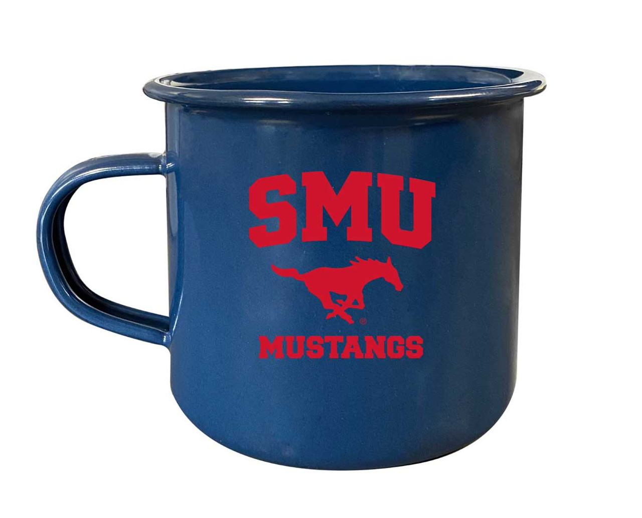 Southern Methodist University Tin Camper Coffee Mug (Choose Your Color).