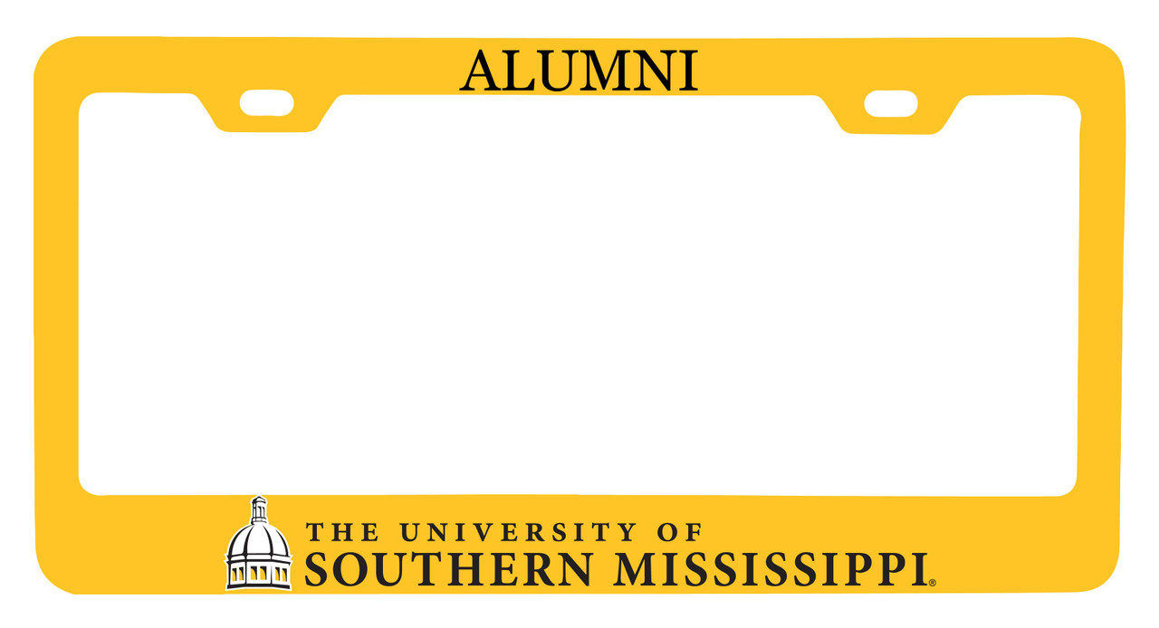 Southern Mississippi Golden Eagles Alumni License Plate Frame New for 2020