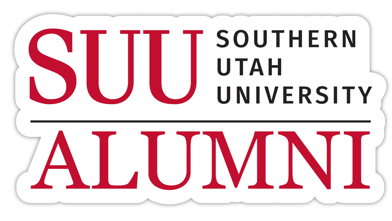 Southern Utah University 4-Inch Laser Cut Alumni Vinyl Decal Sticker