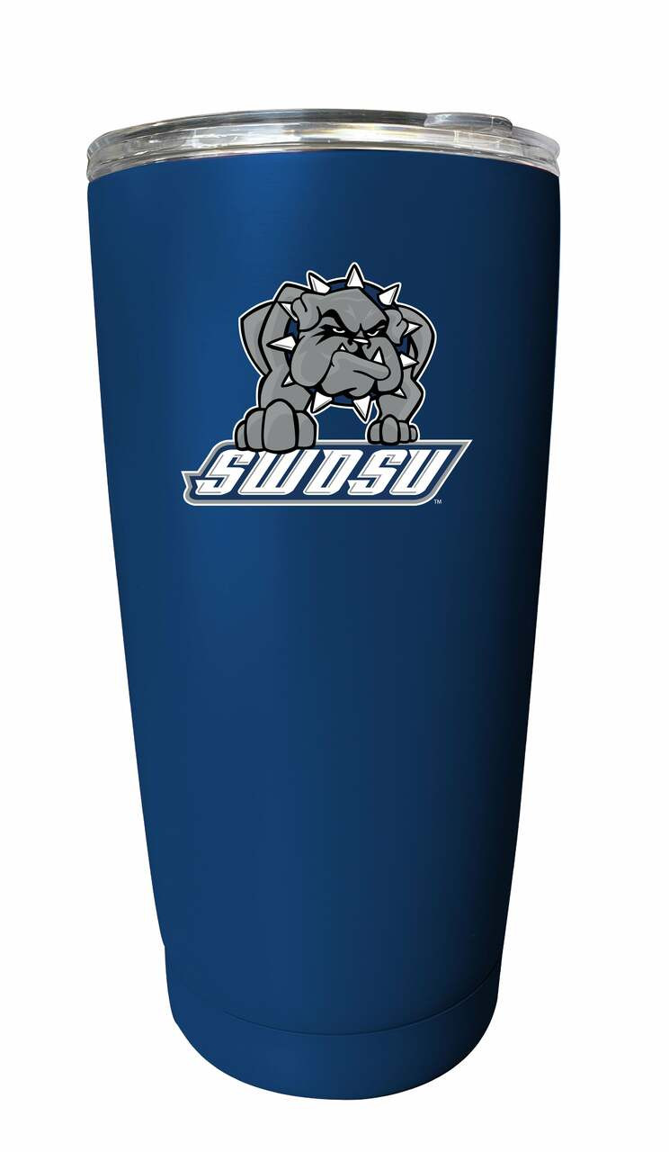 Southwestern Oklahoma State University 16 oz Insulated Stainless Steel Tumbler Straight - Choose Your Color.