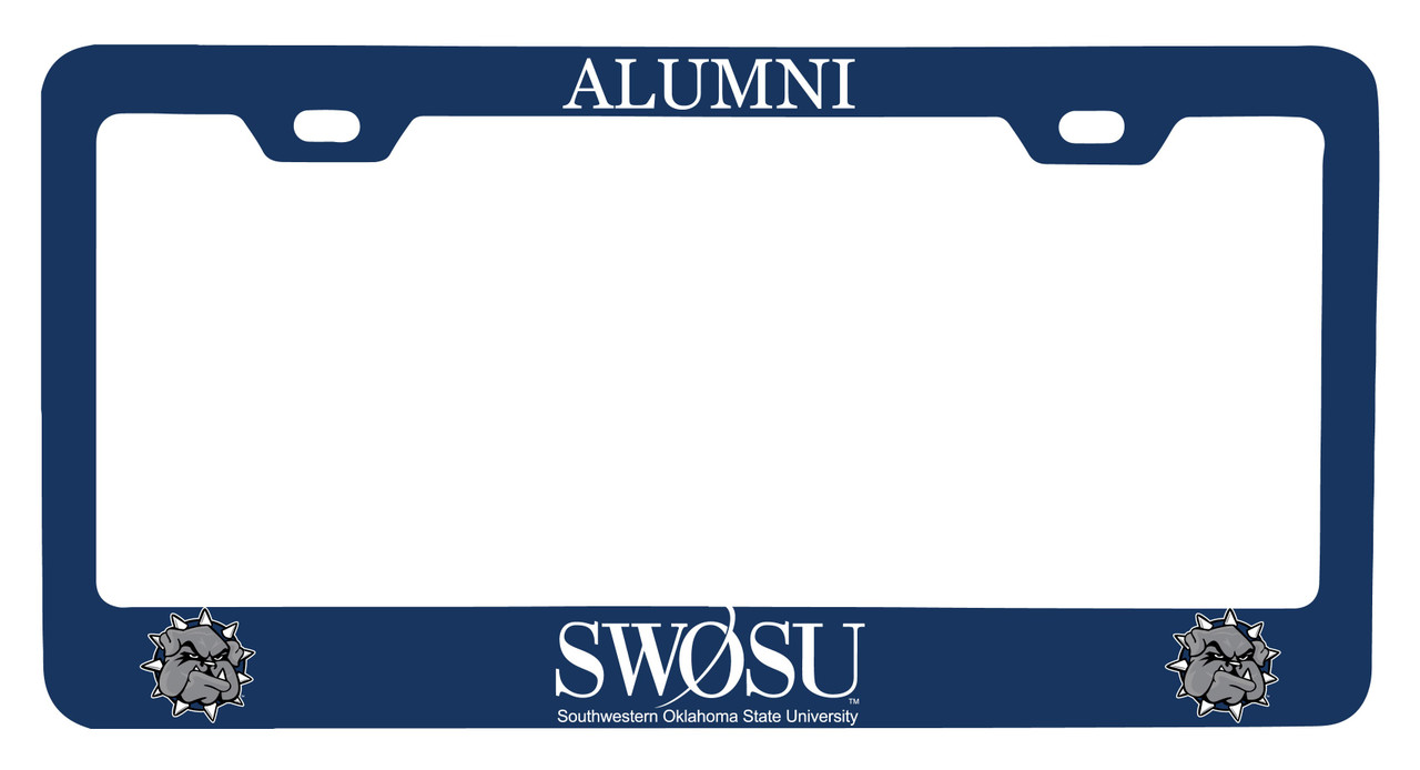 Southwestern Oklahoma State University Alumni License Plate Frame New for 2020