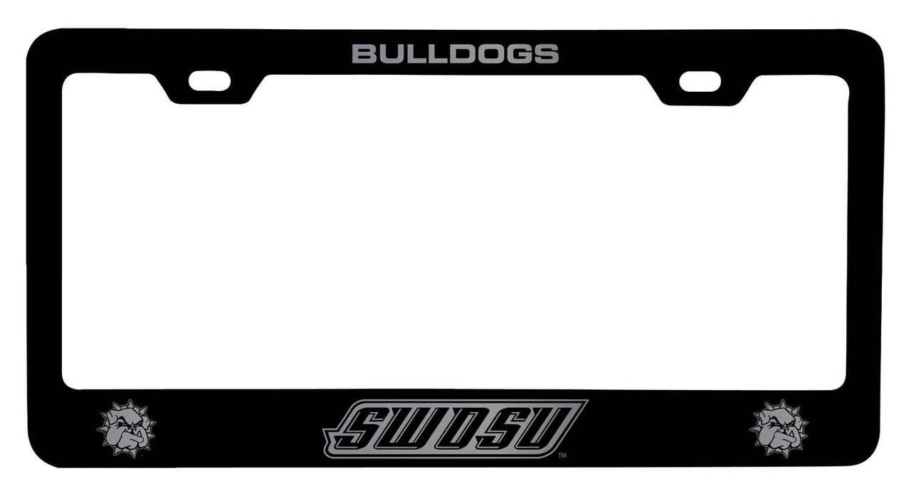 Southwestern Oklahoma State University Laser Engraved Metal License Plate Frame Choose Your Color