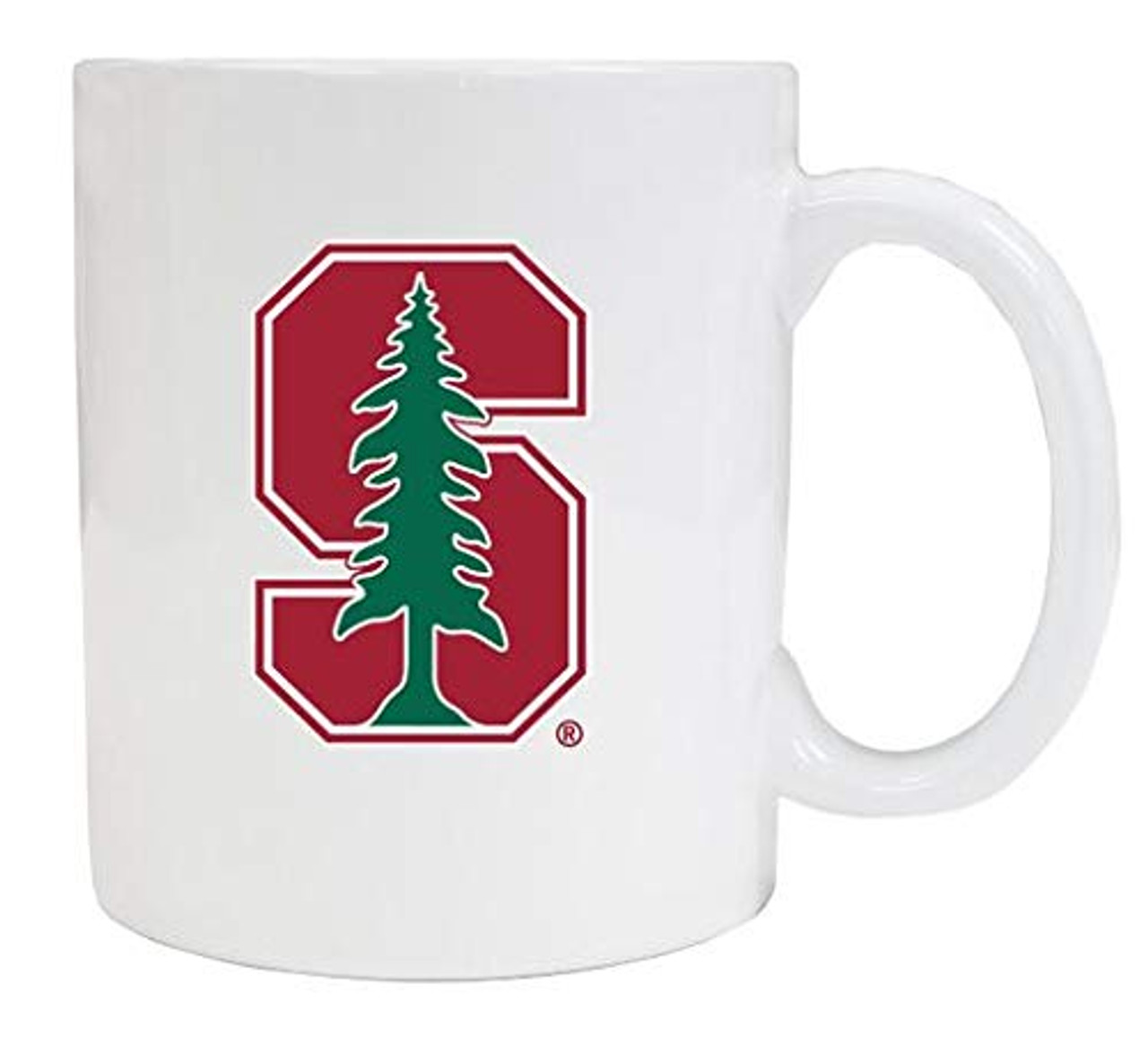 Stanford University White Ceramic Mug (White).