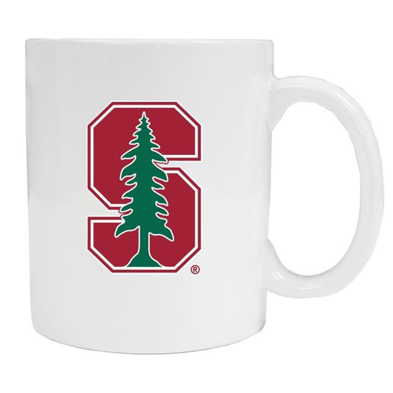 Stanford University White Ceramic Mug 2-Pack (White).