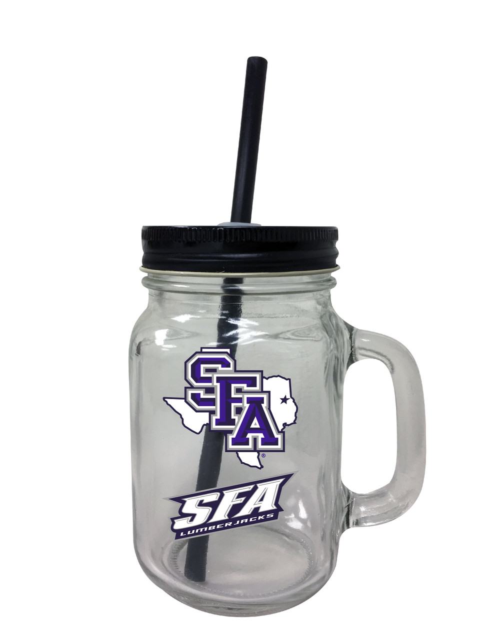 Stephen F. Austin State University Mason Jar Glass 2-Pack