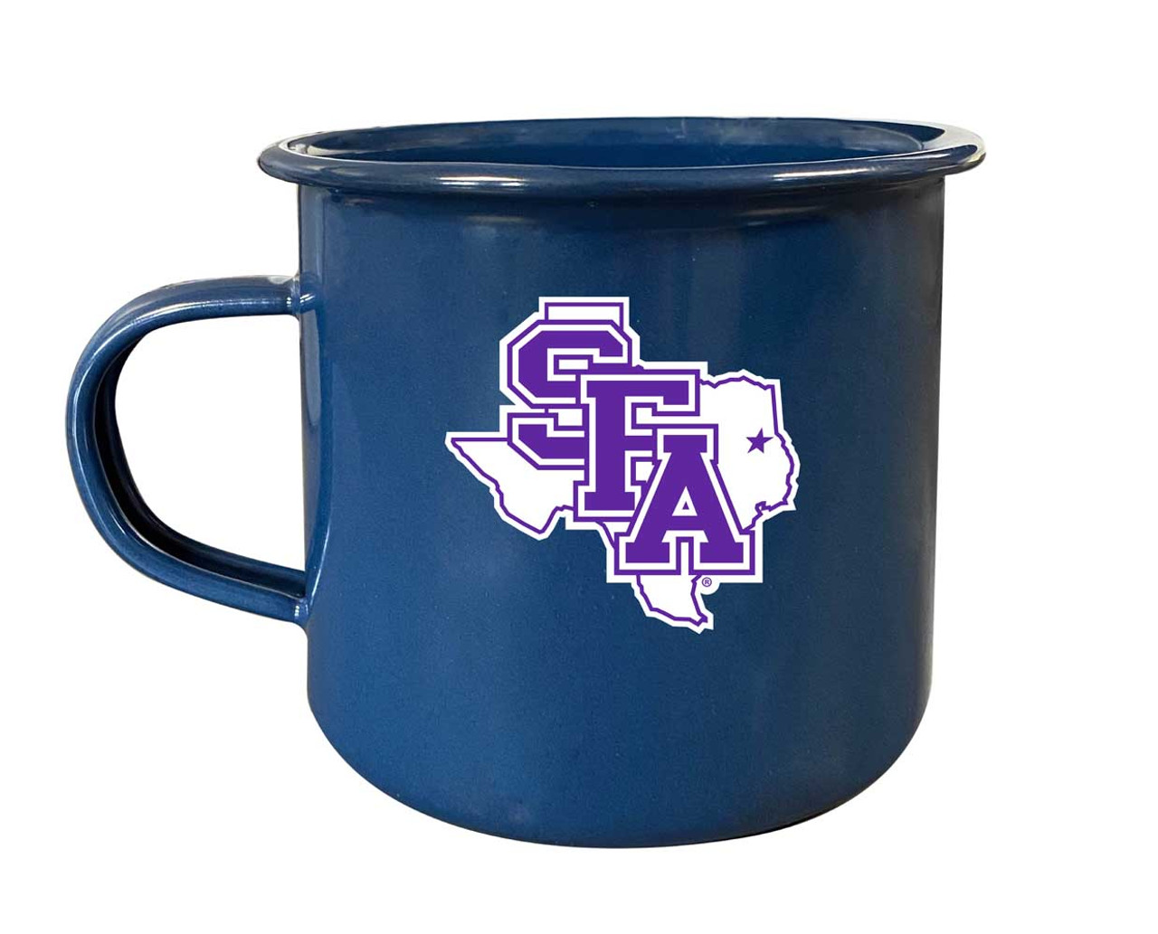 Stephen F. Austin State University Tin Camper Coffee Mug (Choose Your Color).