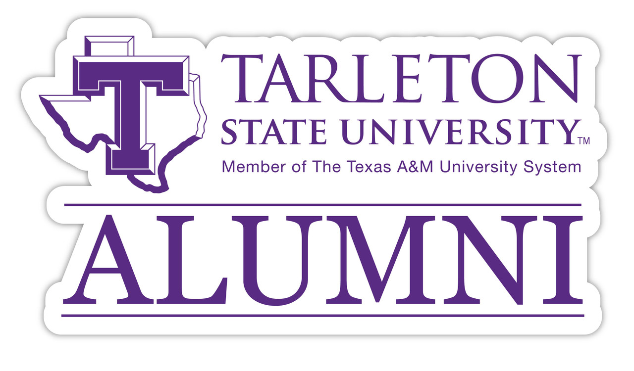 Tarleton State University 4-Inch Laser Cut Alumni Vinyl Decal Sticker