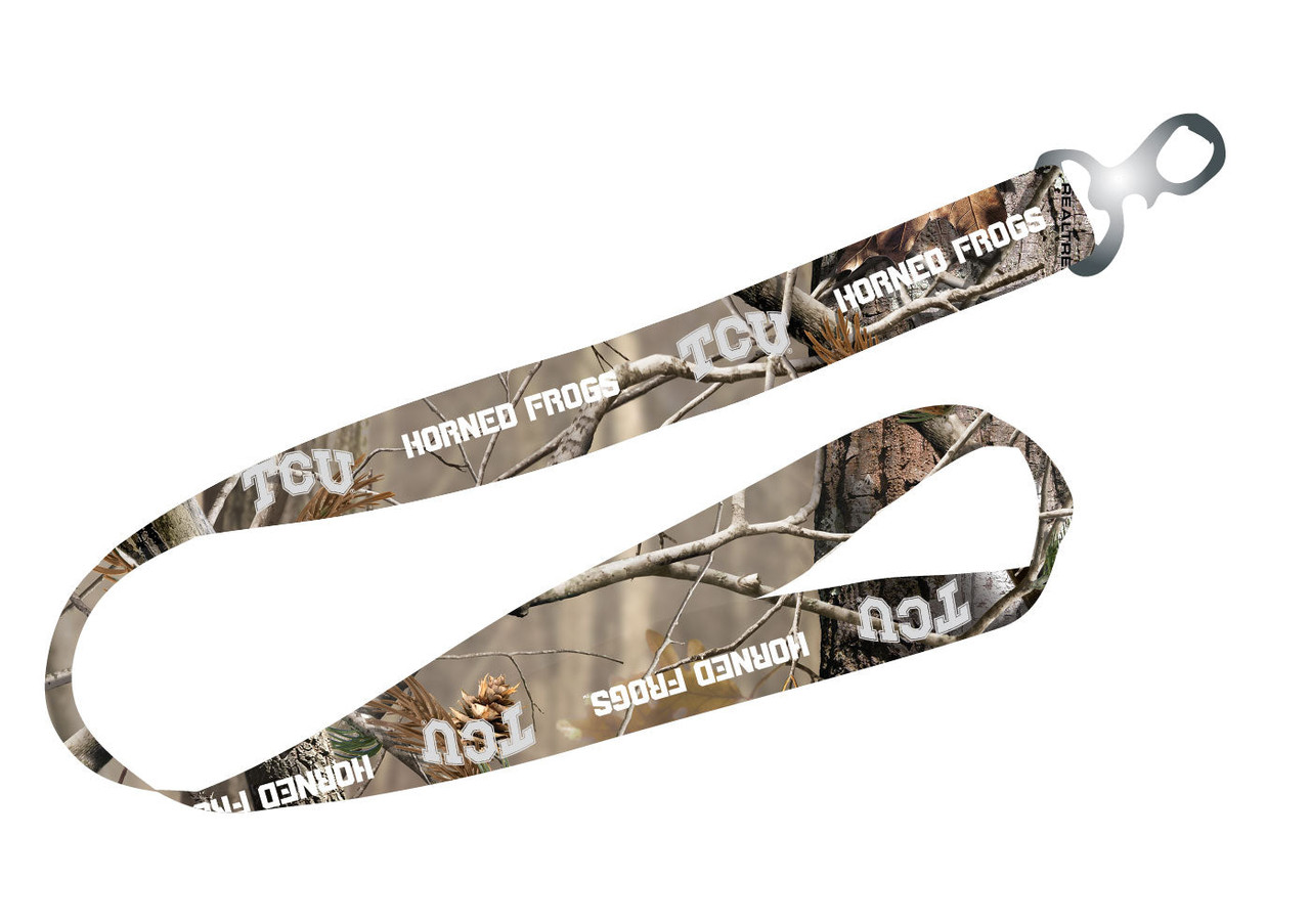 Tcu Horned Frogs Camo Lanyard