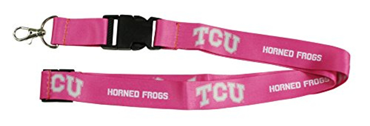 Tcu Horned Frogs Pink Lanyard