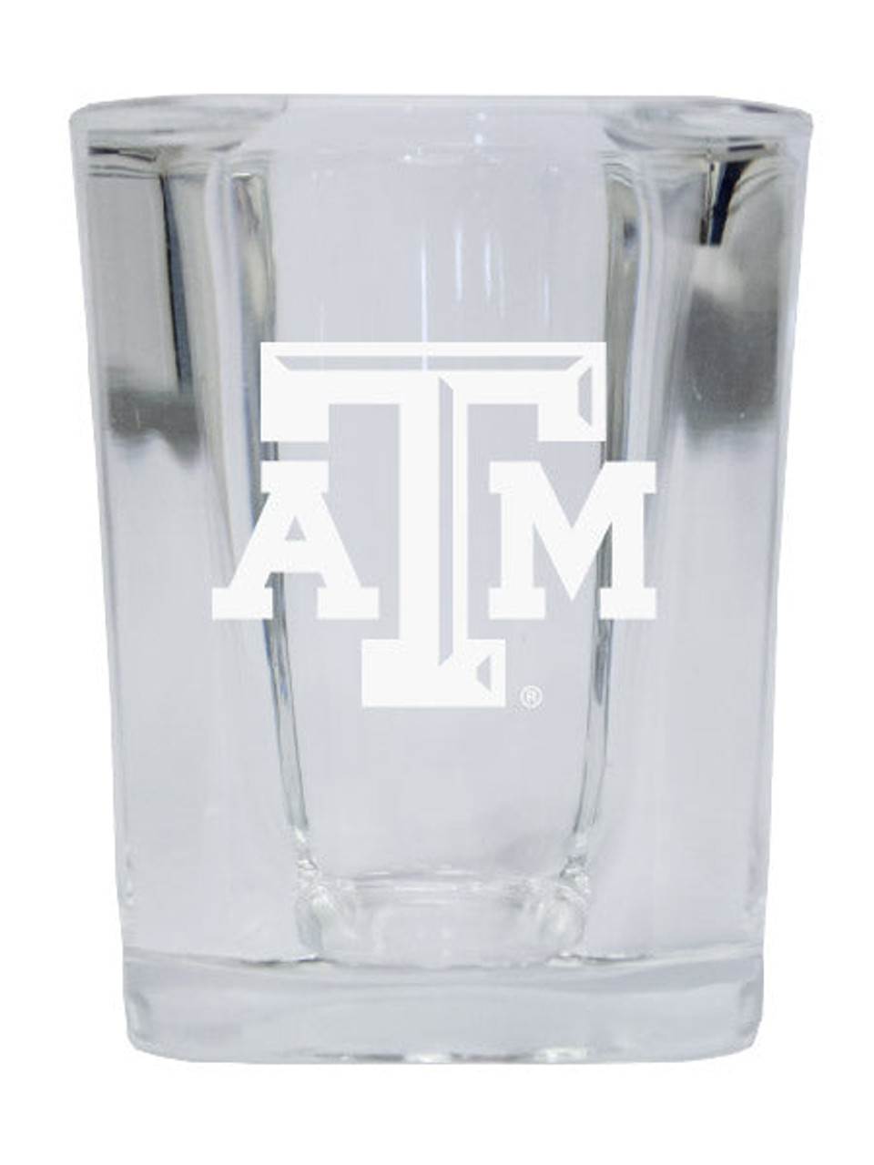 Texas A&M Aggies College Alumni 2 Ounce Square Shot Glass laser etched