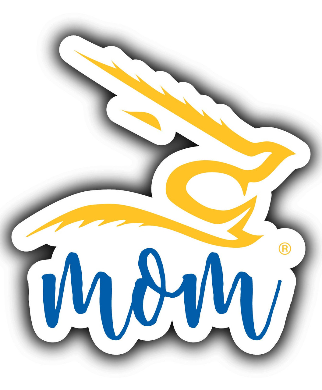 Texas A&M Kingsville Javelinas Proud Mom 4-Inch Die Cut Decal