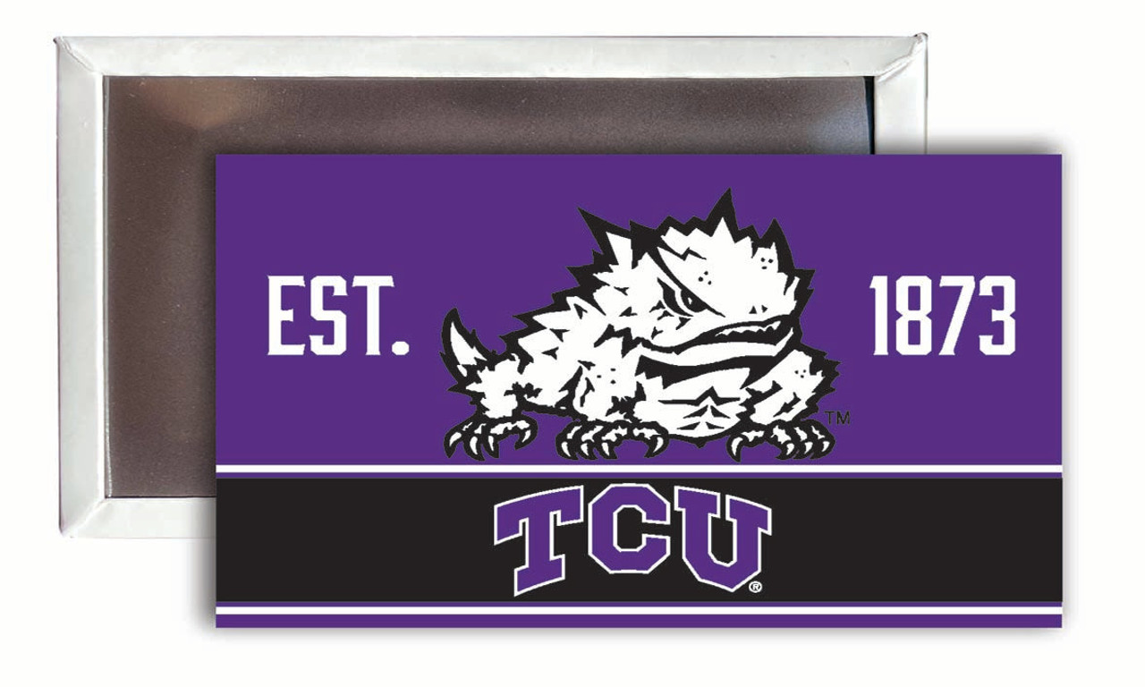 Texas Christian University 2x3-Inch Fridge Magnet 4-Pack