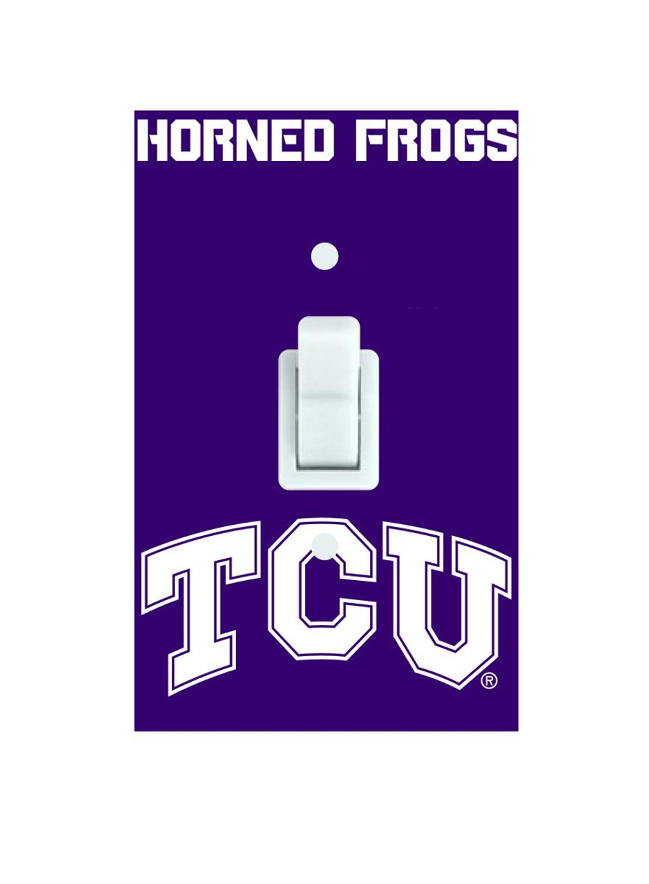 Texas Christian University Light Switch Cover