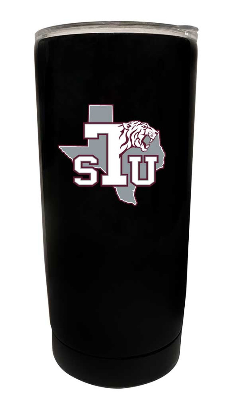 Texas Southern University Choose Your Color Insulated Stainless Steel Tumbler Glossy brushed finish