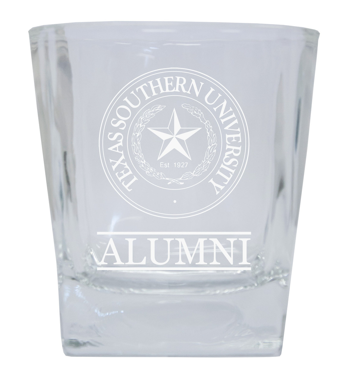 Texas Southern University Etched Alumni 5 oz Shooter Glass Tumbler 2-Pack