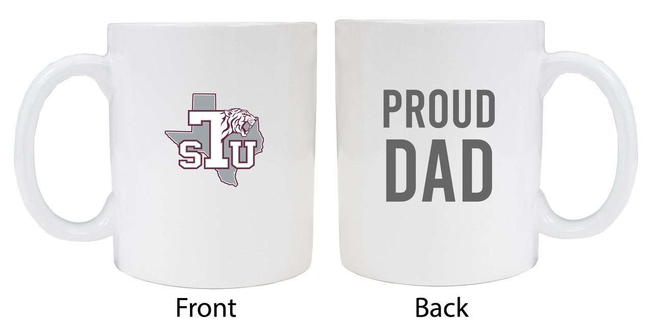 Texas Southern UniversityProud Dad White Ceramic Coffee Mug (White).