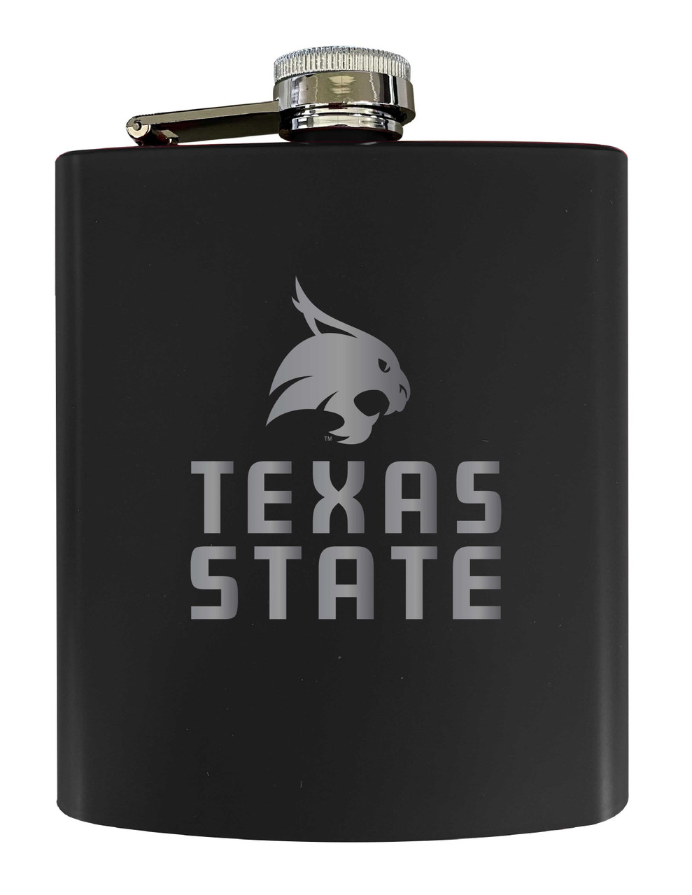 Texas State Bobcats Matte Finish Stainless Steel 7 oz Flask