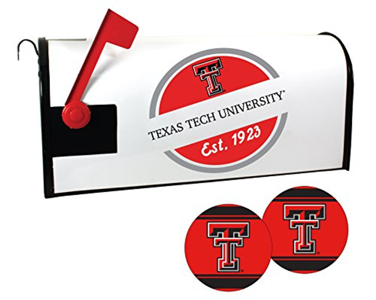 Texas Tech Red Raiders Magnetic Mailbox Cover and Sticker Set