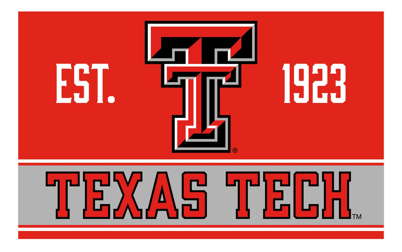 Texas Tech Red Raiders Wood Sign with Frame