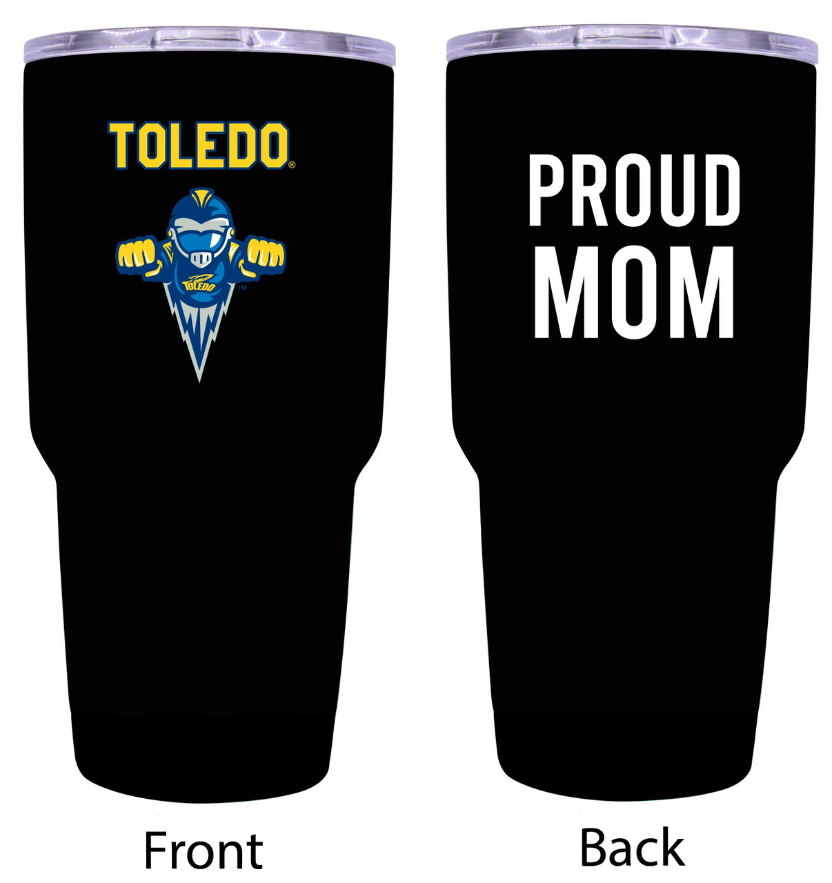 Toledo Rockets Proud Mom 24 oz Insulated Stainless Steel Tumblers Choose Your Color.