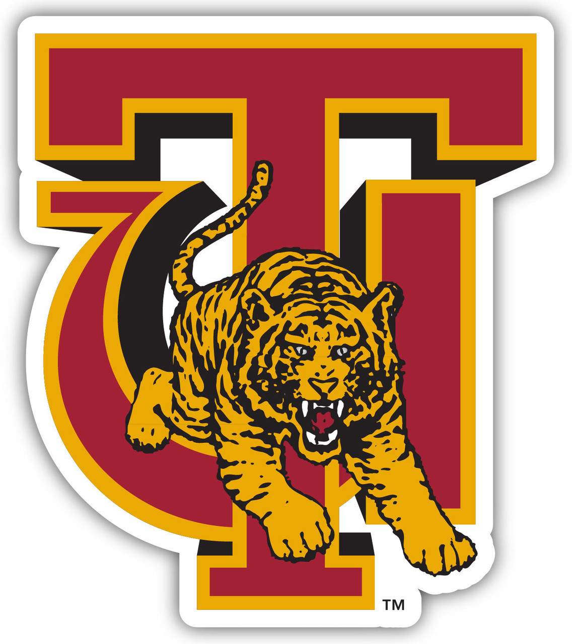 Tuskegee University 12 Inch Vinyl Decal Sticker