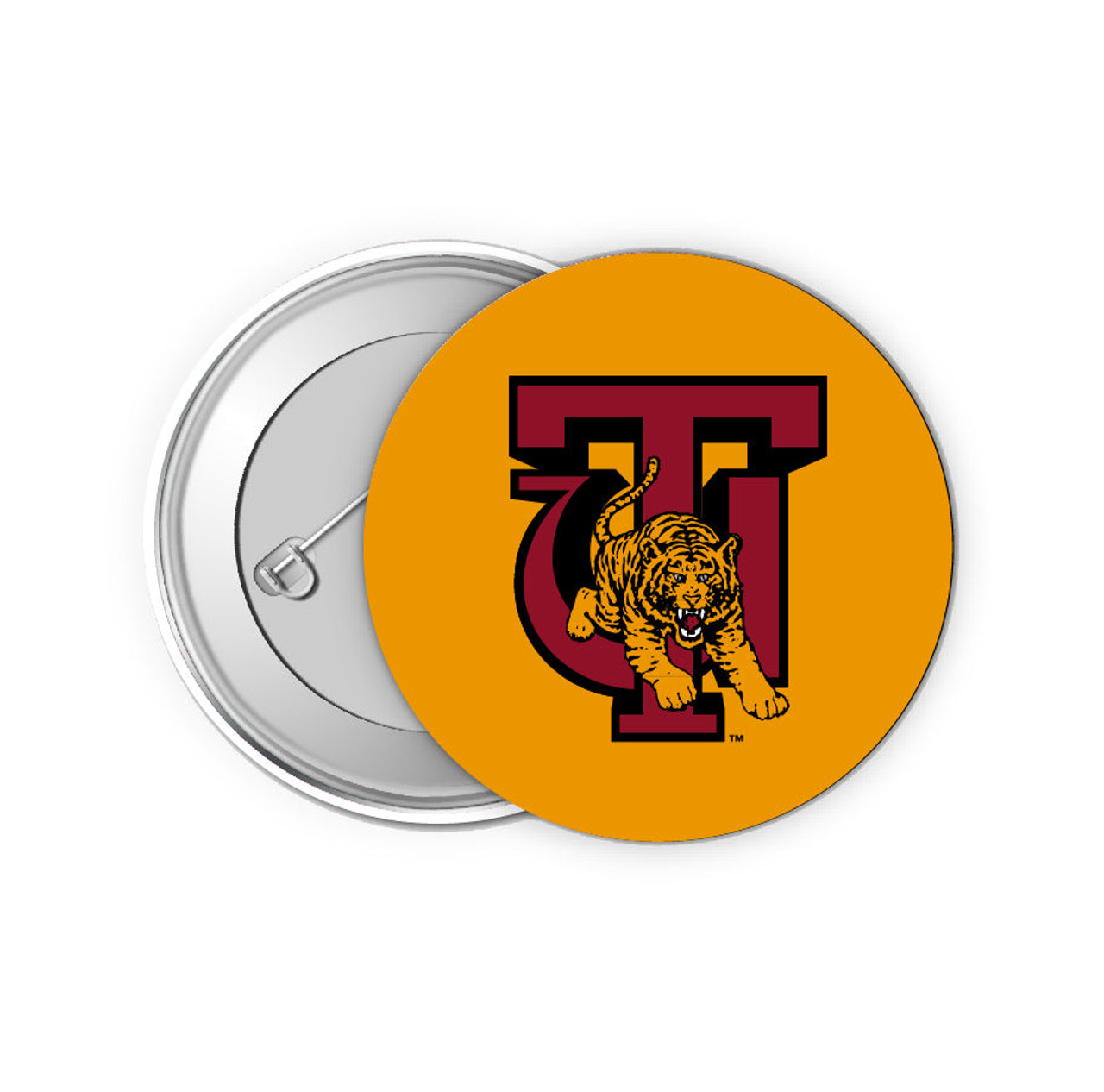 Tuskegee University 2 Inch Button Pin 4 Pack