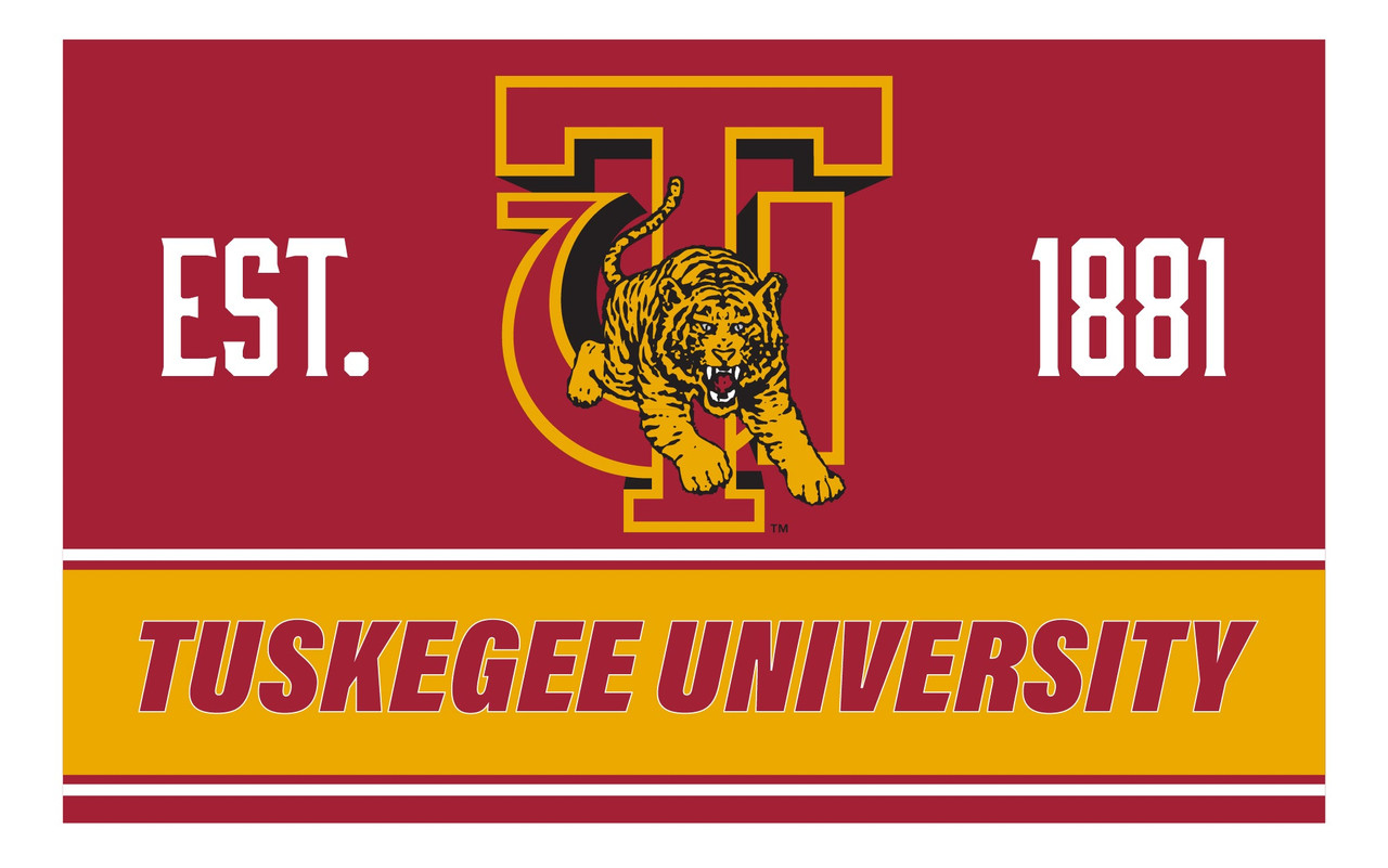 Tuskegee University Wood Sign with Frame