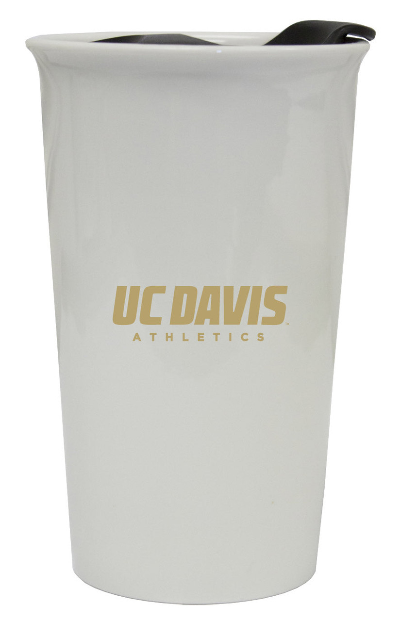 UC Davis Aggies Double Walled Ceramic Tumbler