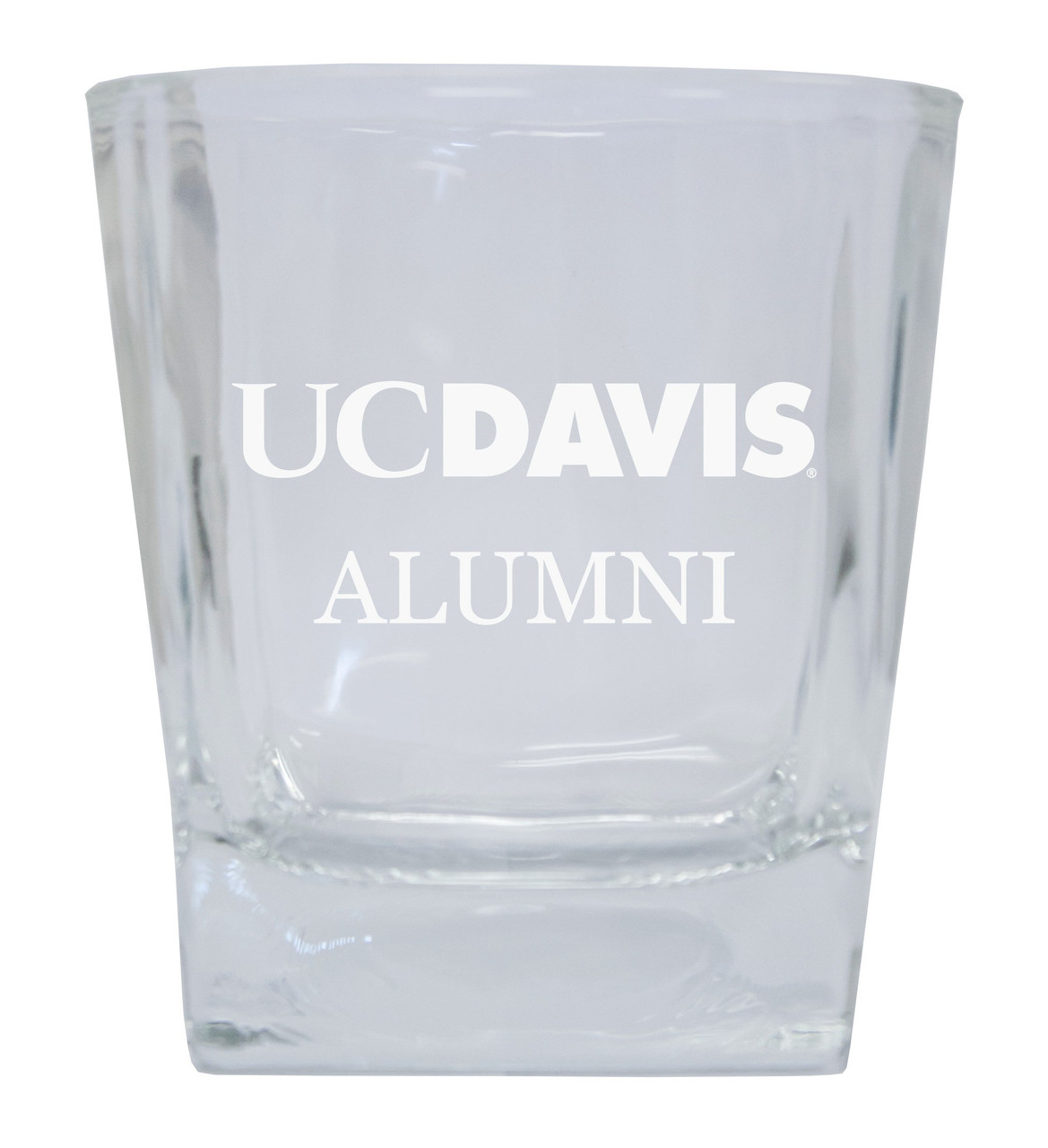 UC Davis Aggies Etched Alumni 5 oz Shooter Glass Tumbler 4-Pack