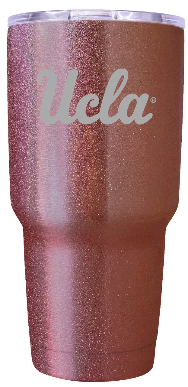 UCLA Bruins 24 oz Insulated Tumbler Etched - Navy - College Fabric Store