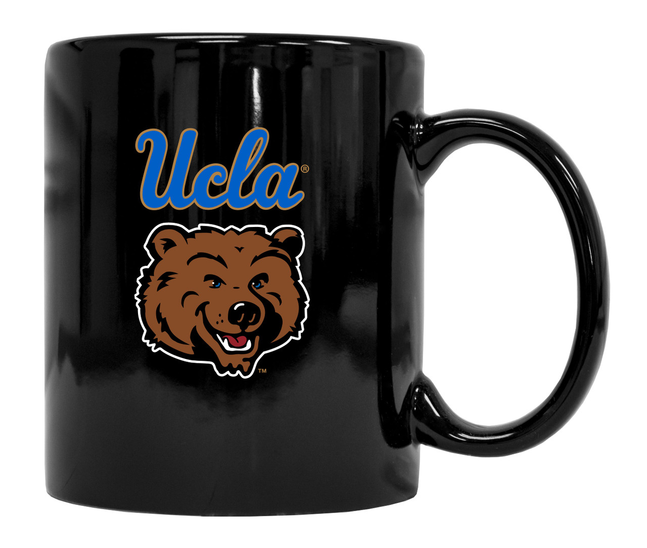 UCLA Bruins Black Ceramic Mug (Black).