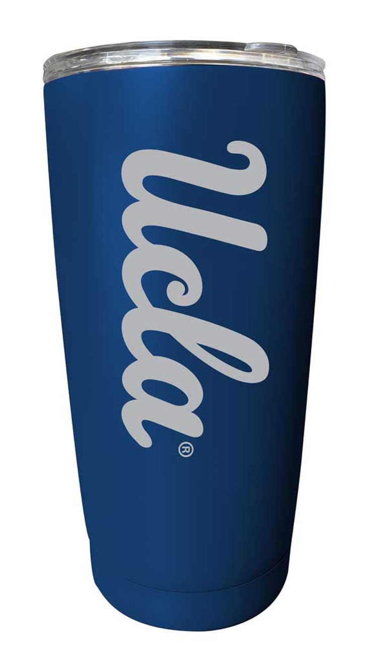 UCLA Bruins Etched 16 oz Stainless Steel Tumbler (Choose Your Color)