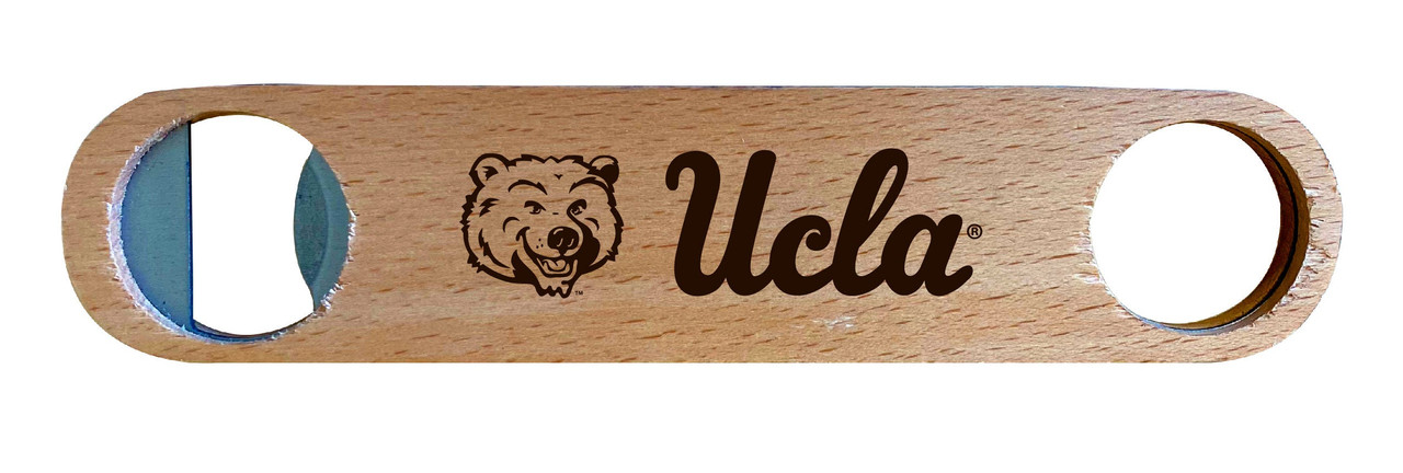 UCLA Bruins Laser Etched Wooden Bottle Opener College Logo Design