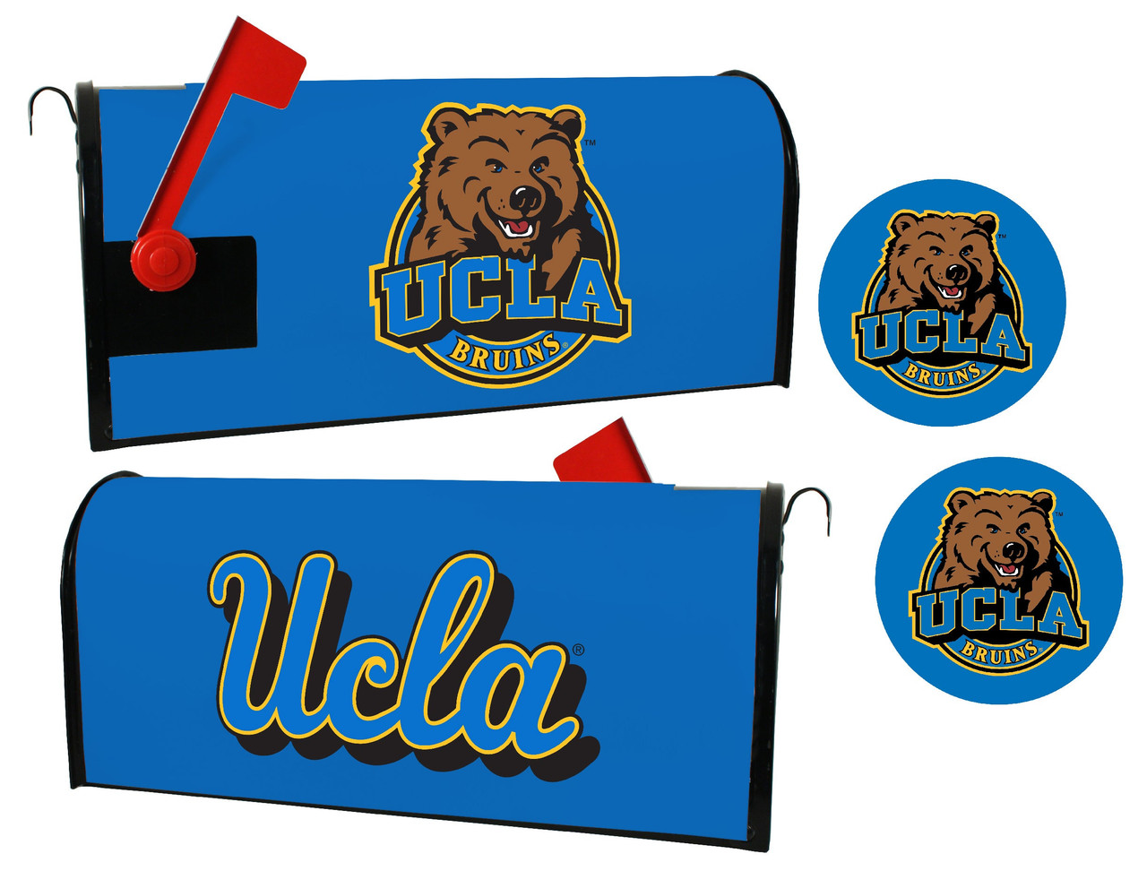 UCLA Bruins Magnetic Mailbox Cover & Sticker Set