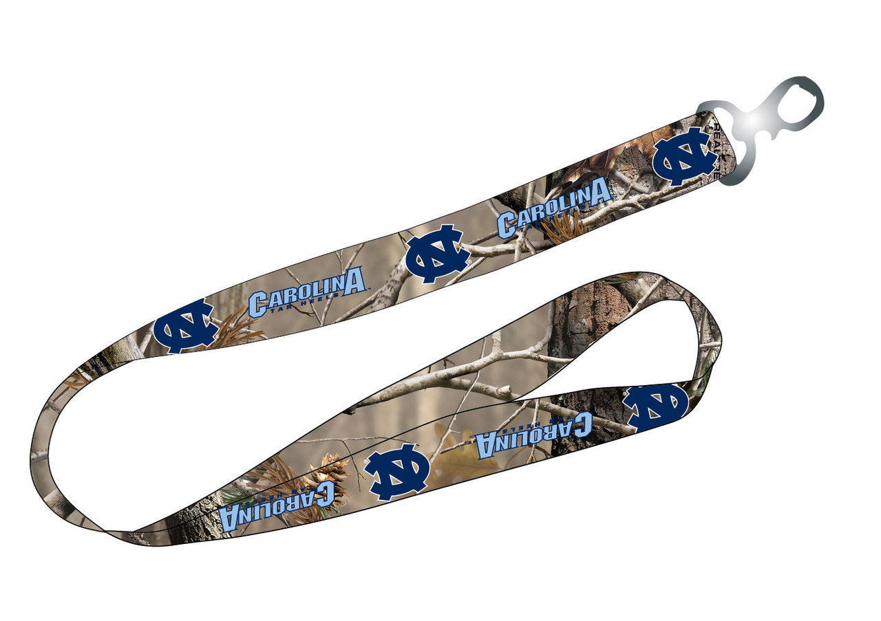 Unc Tar Heels Camo Lanyard