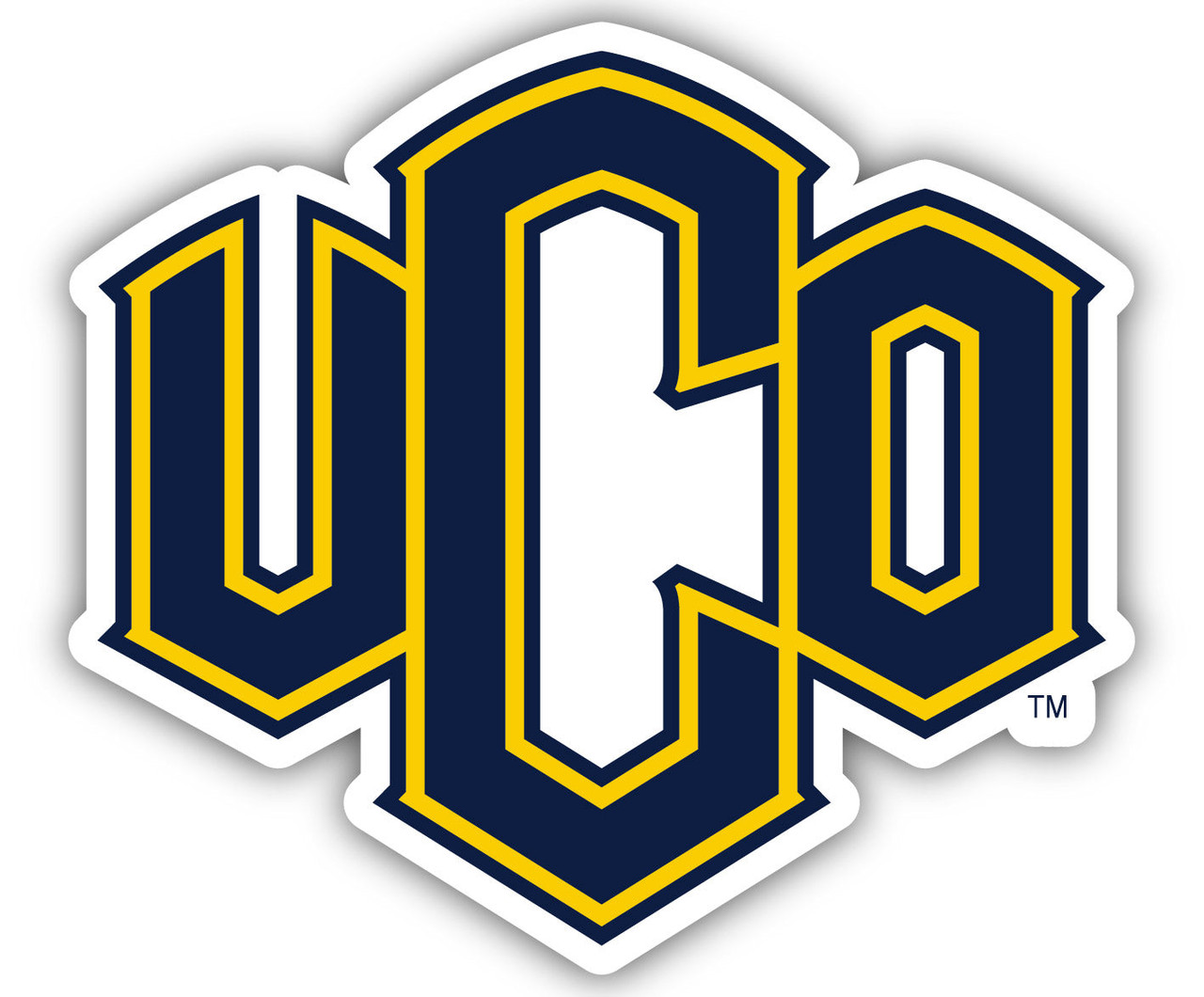 University of Central Oklahoma Bronchos 12 Inch Vinyl Decal Sticker