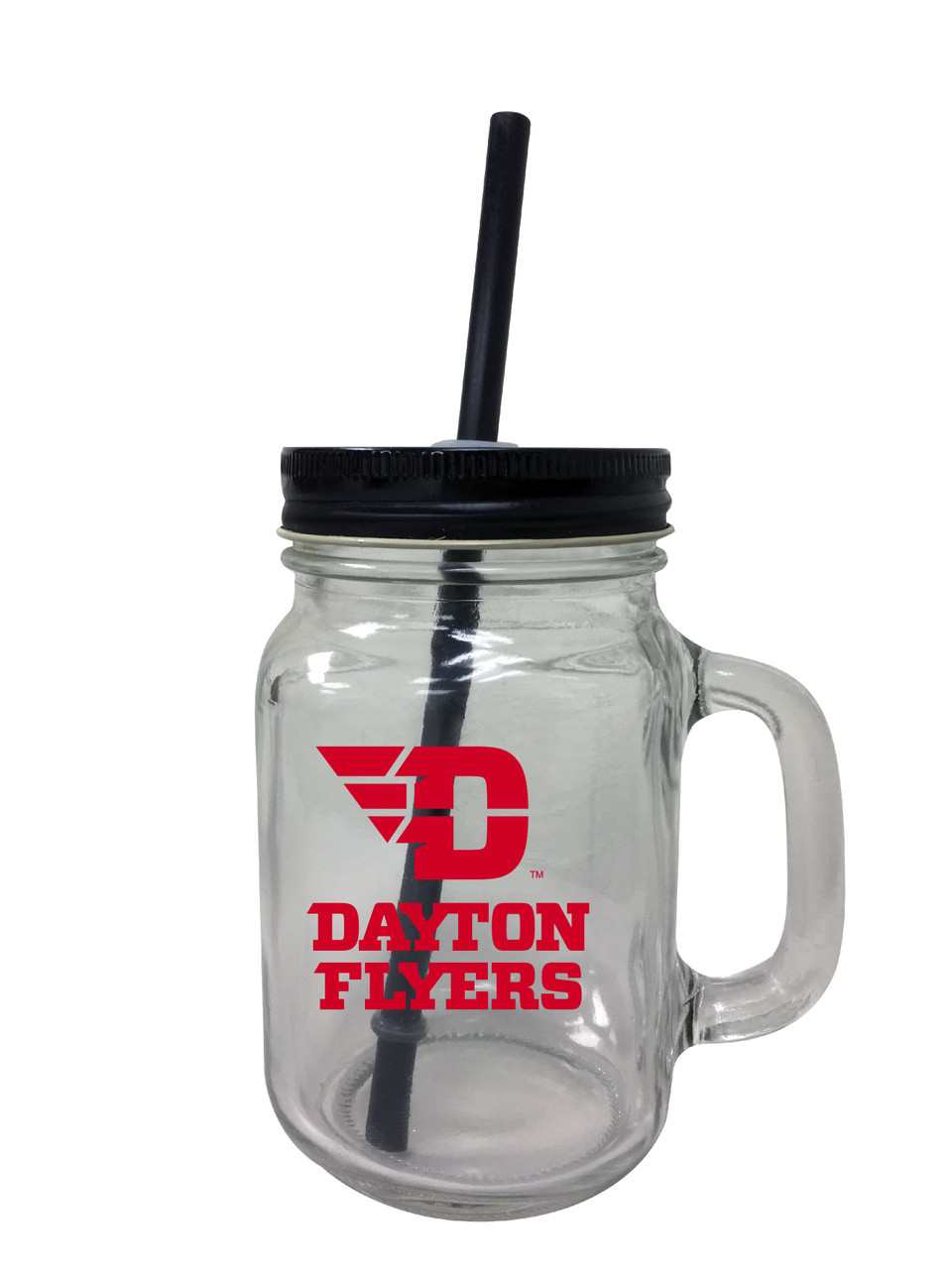 University of Dayton Mason Jar Glass 2-Pack