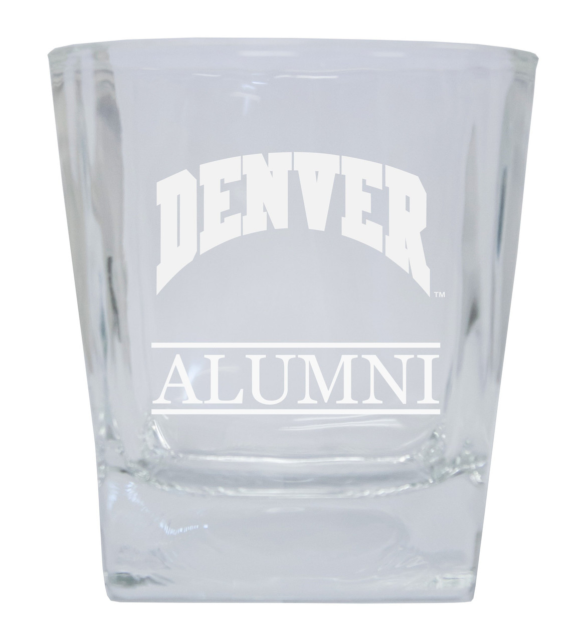 University of Denver Pioneers Etched Alumni 5 oz Shooter Glass Tumbler 2-Pack