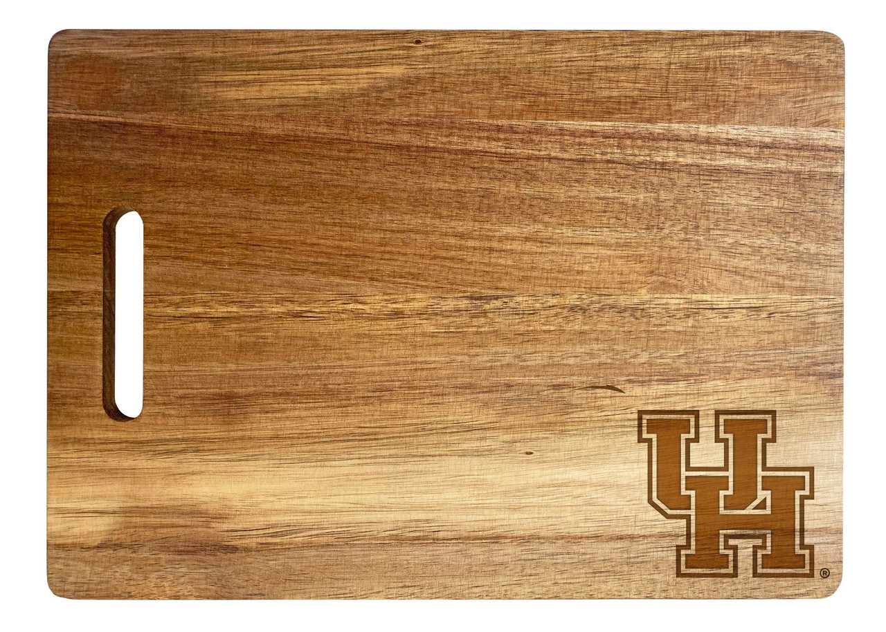 University of Houston Engraved Wooden Cutting Board 10" x 14" Acacia Wood