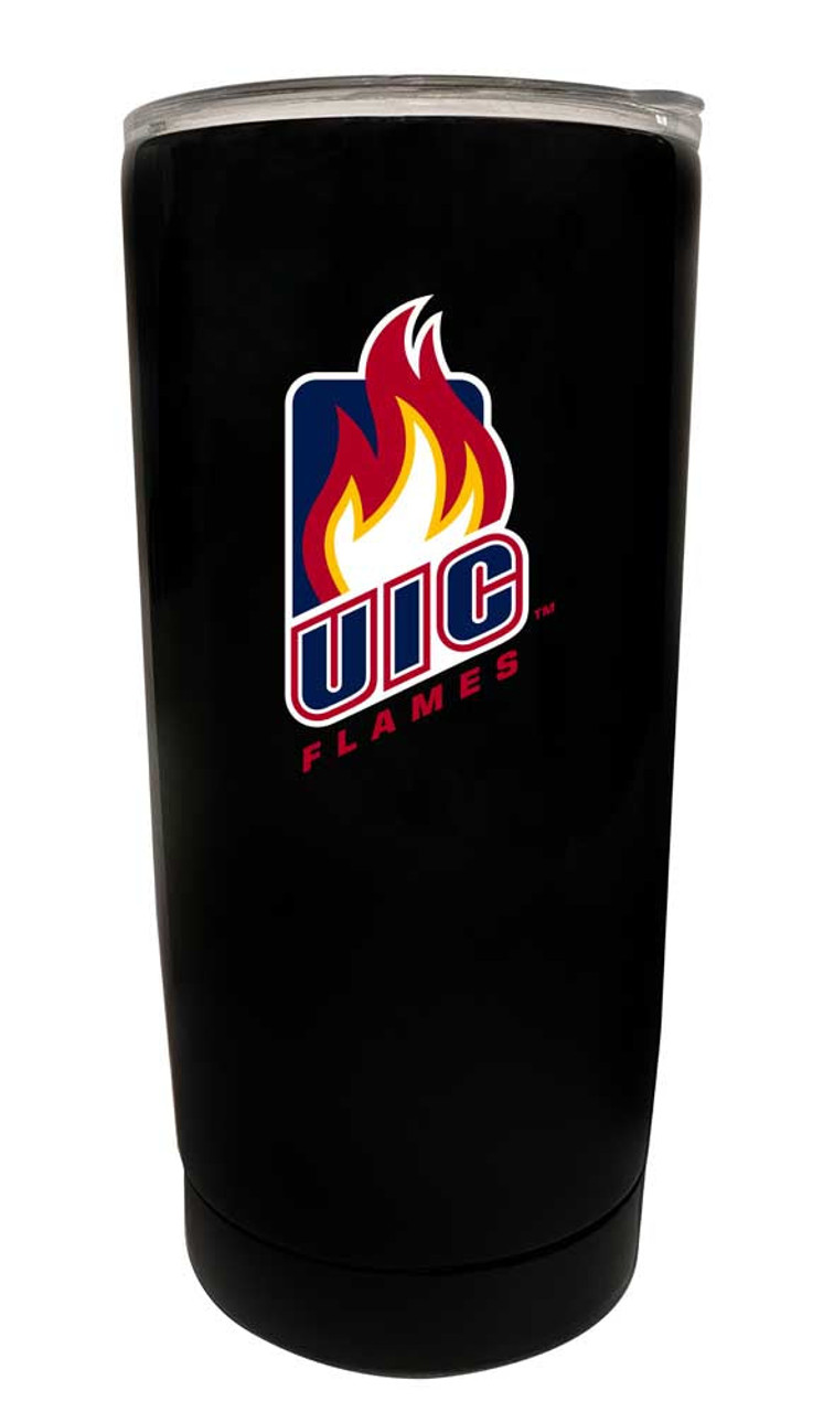 University of Illinois at Chicago Choose Your Color Insulated Stainless Steel Tumbler Glossy brushed finish