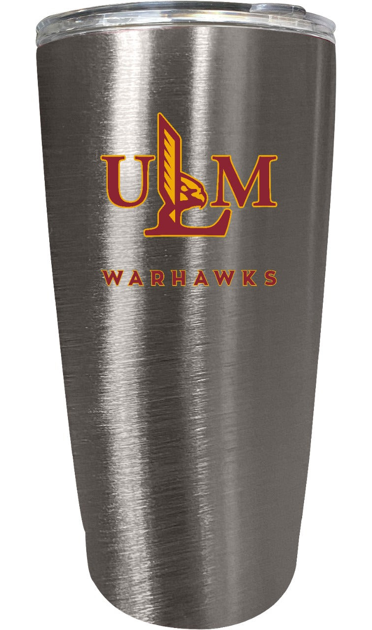 University of Louisiana Monroe 16 oz Insulated Stainless Steel Tumbler colorless