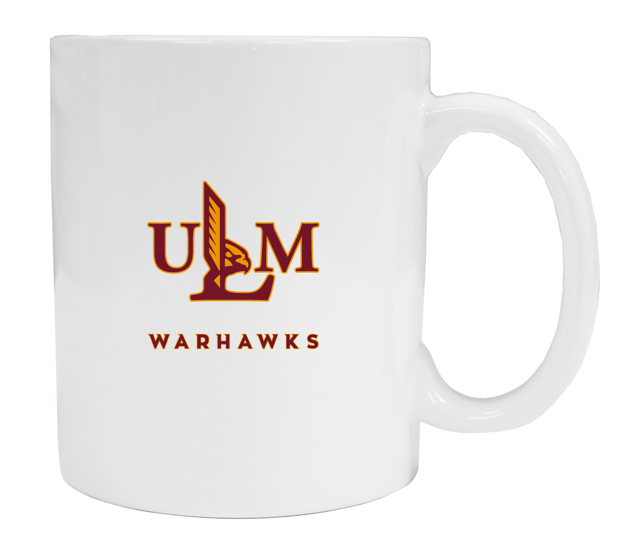 University of Louisiana Monroe White Ceramic Mug (White).