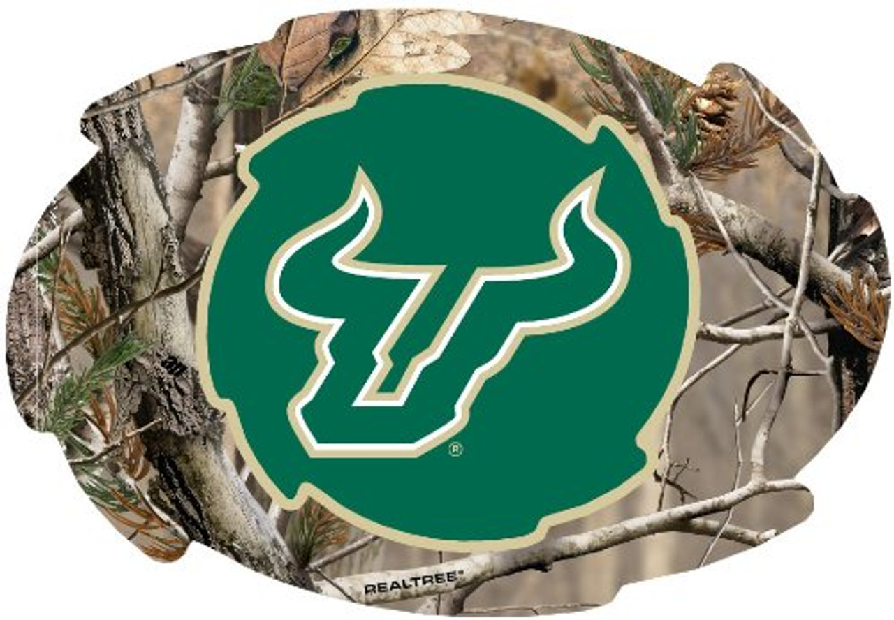 University of South Florida 5x6 Inch Camo Swirl Magnet Single