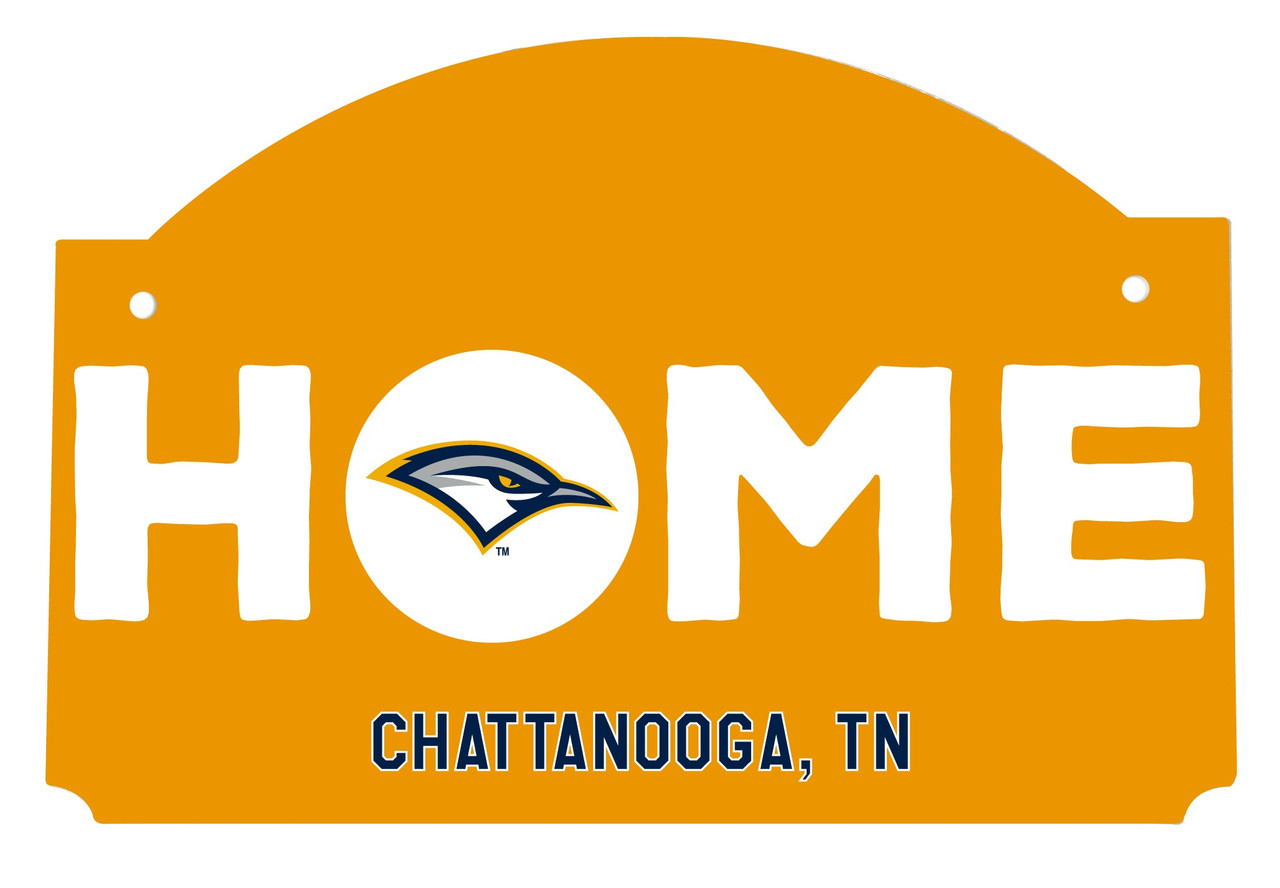 University of Tennessee at Chattanooga Wood Sign with String