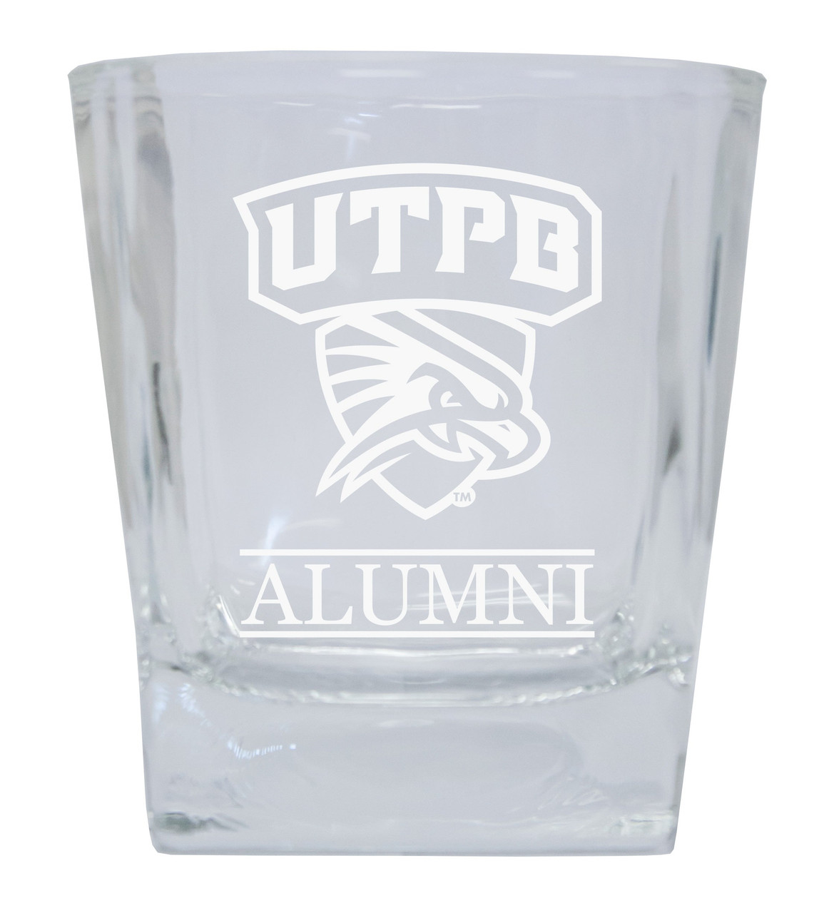 University of Texas of the Permian Basin Etched Alumni 5 oz Shooter Glass Tumbler 2-Pack