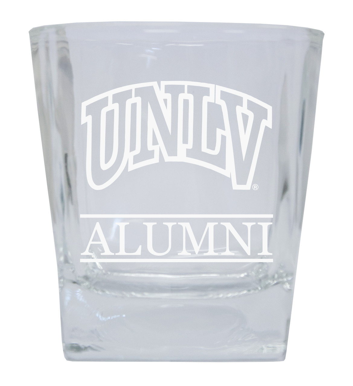 UNLV Rebels 8 oz Etched Alumni Glass Tumbler 2-Pack