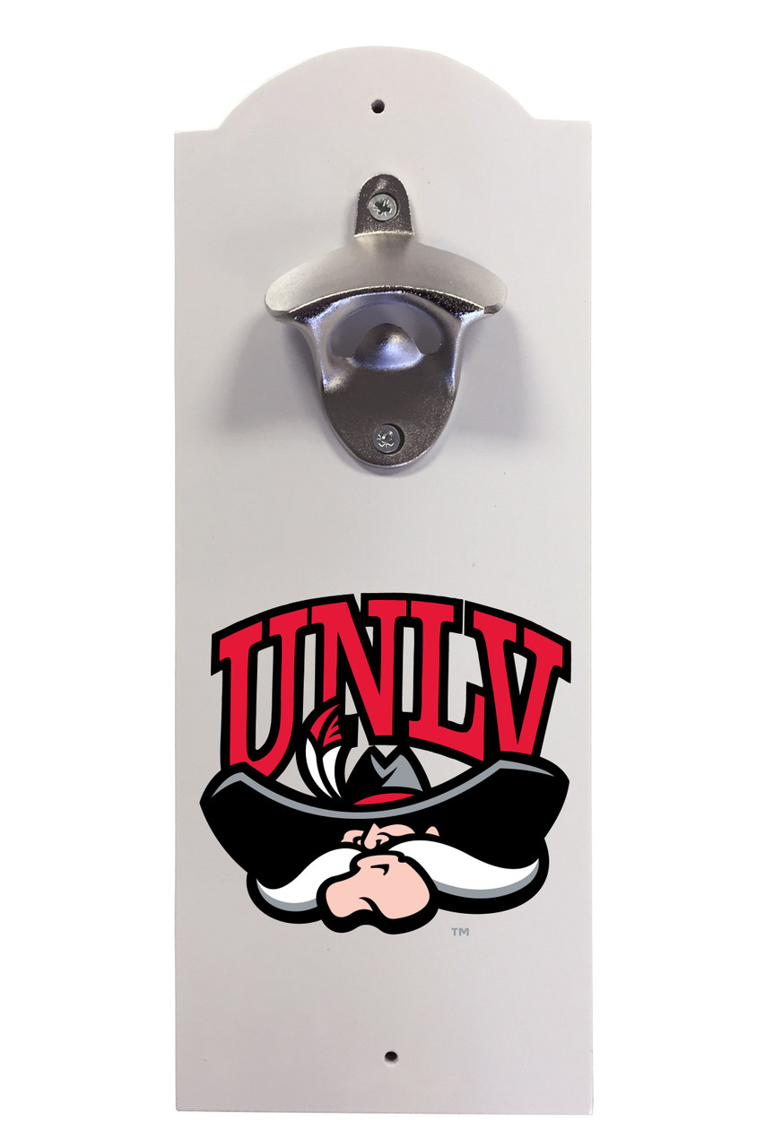 UNLV Rebels Wall Mounted Bottle Opener