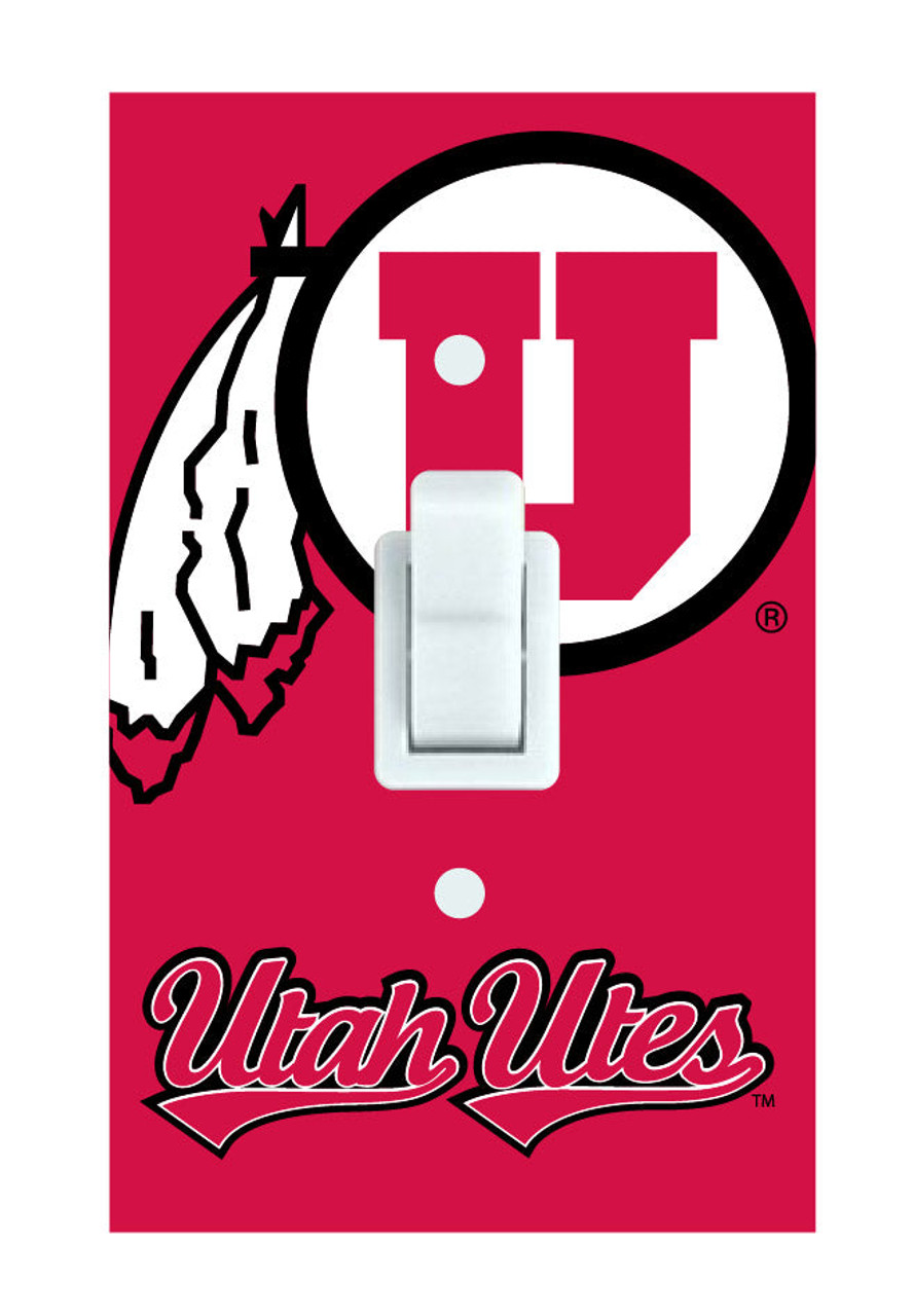 Utah Utes Light Switch Cover