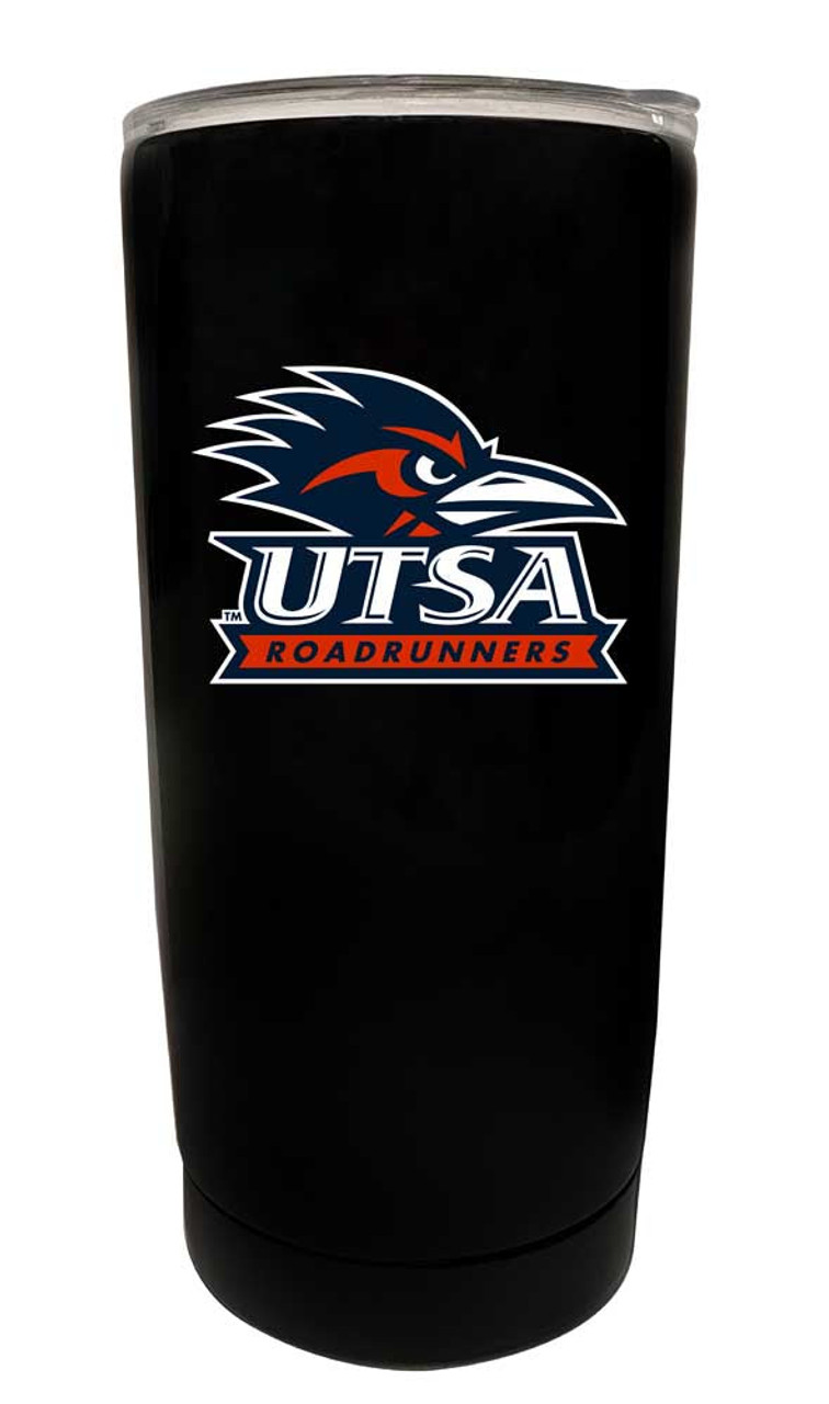 UTSA Road Runners 16 oz Choose Your Color Insulated Stainless Steel Tumbler Glossy brushed finish